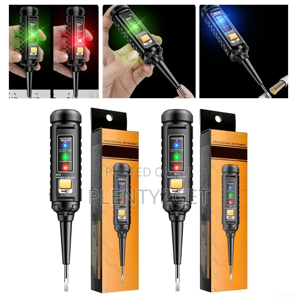 B15 Dc Detection Tester One-word Screwdriver Indicator Light Meter Ins