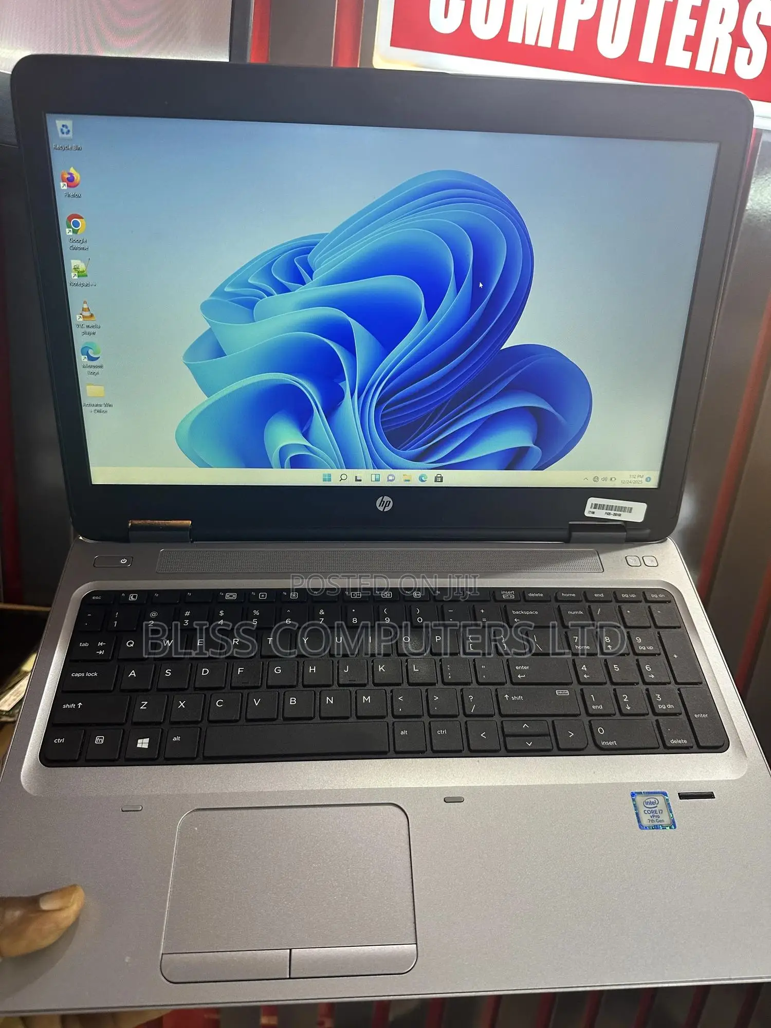 Laptop HP 650 G3 8GB Intel Core i7 SSD 256GB