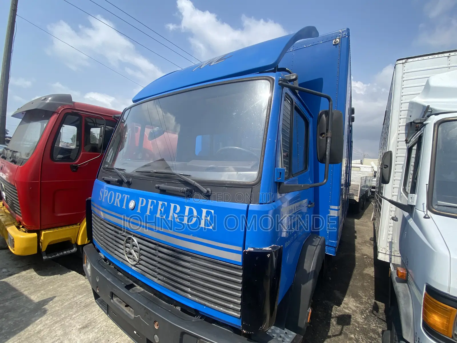 Mercedes Benz 814 Containerbody