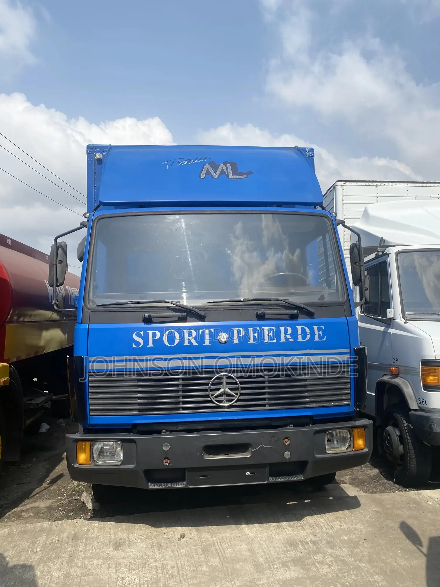 Mercedes Benz 814 Containerbody