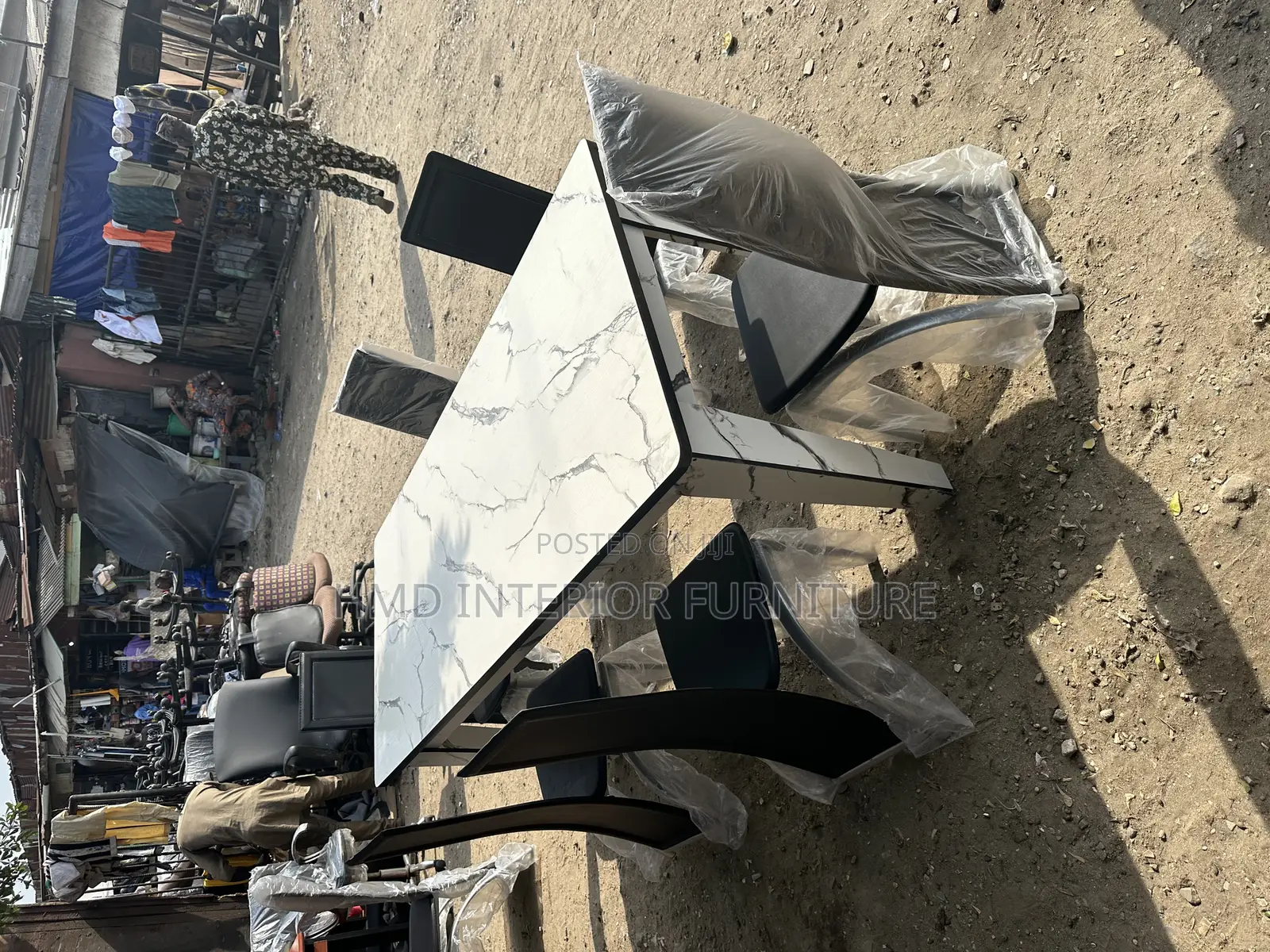 Dining Table by 6 Chairs