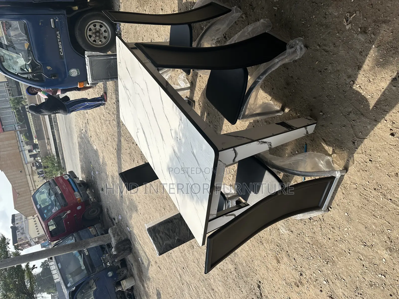 Dining Table by 6 Chairs