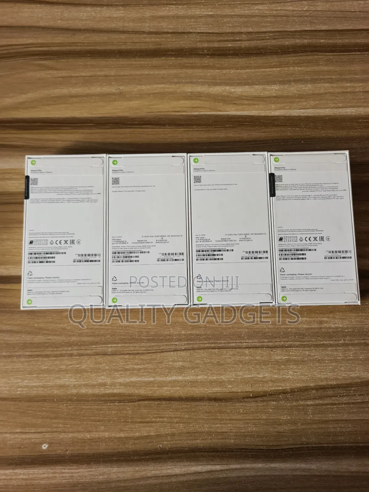 New Apple iPhone 17 Pro 256 GB Orange