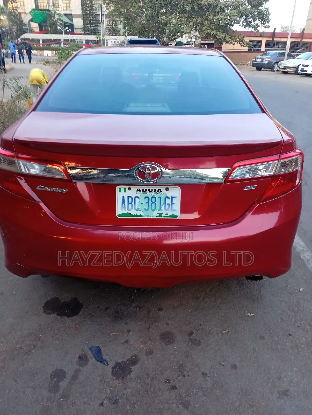 Toyota Camry SE 4dr Sedan (2.5L 4cyl 6A) 2014 Red