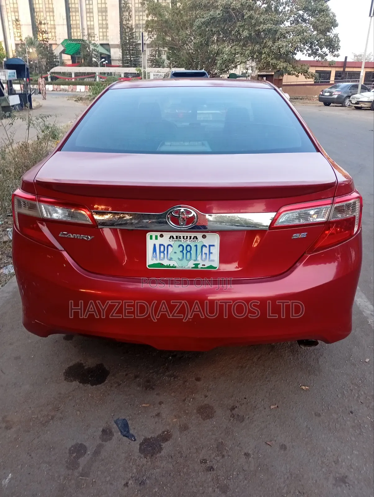 Toyota Camry SE 4dr Sedan (2.5L 4cyl 6A) 2014 Red