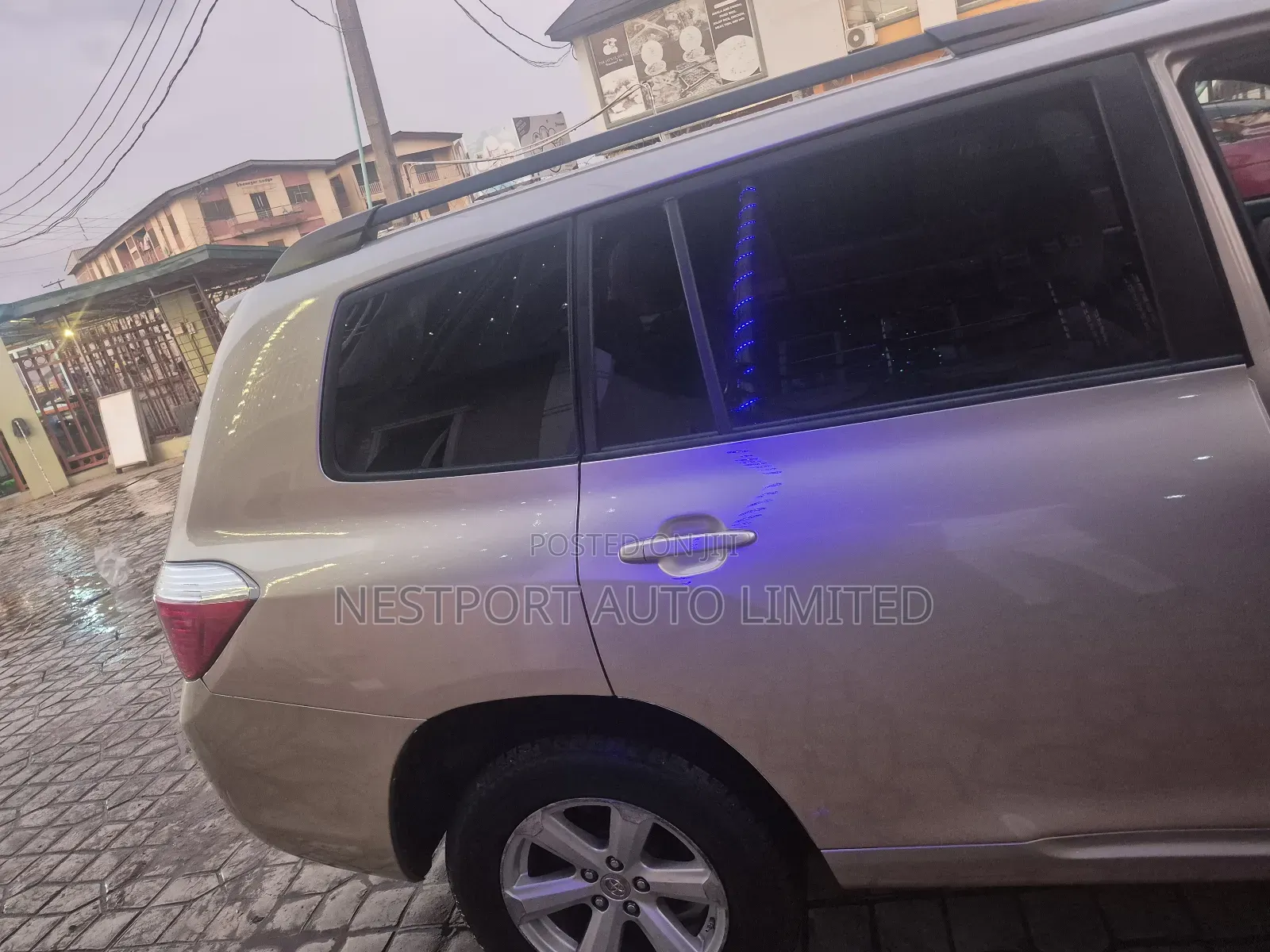 Toyota Highlander 2008 Gold