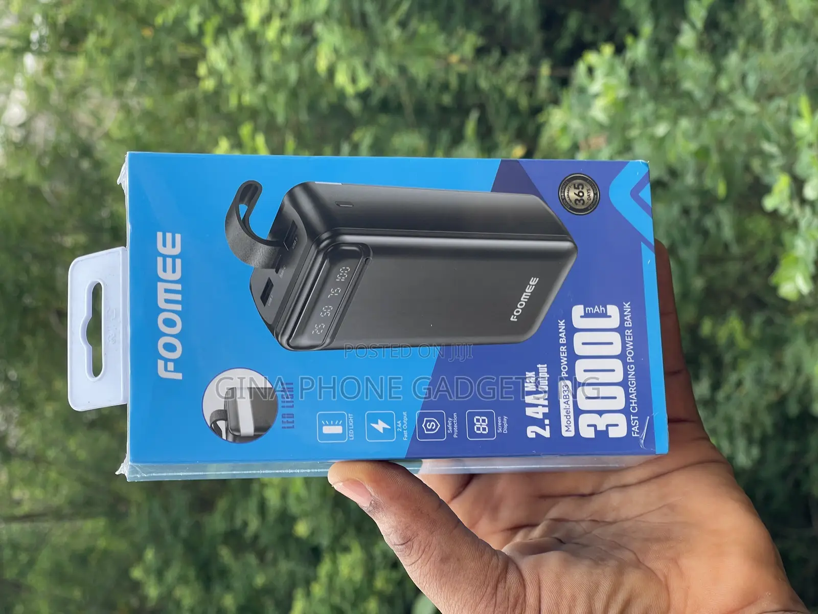Power Bank (Foomee 30000mah Fast Charging Power Bank)