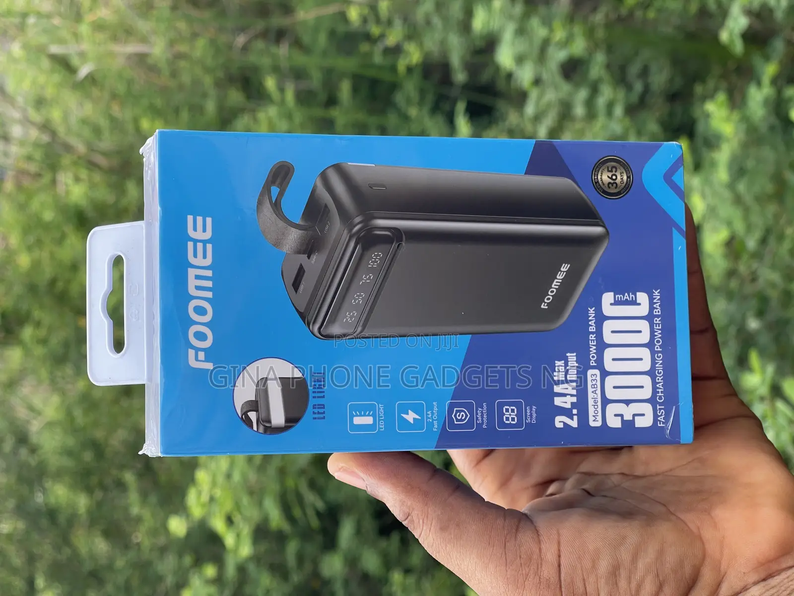 Power Bank (Foomee 30000mah Fast Charging Power Bank)
