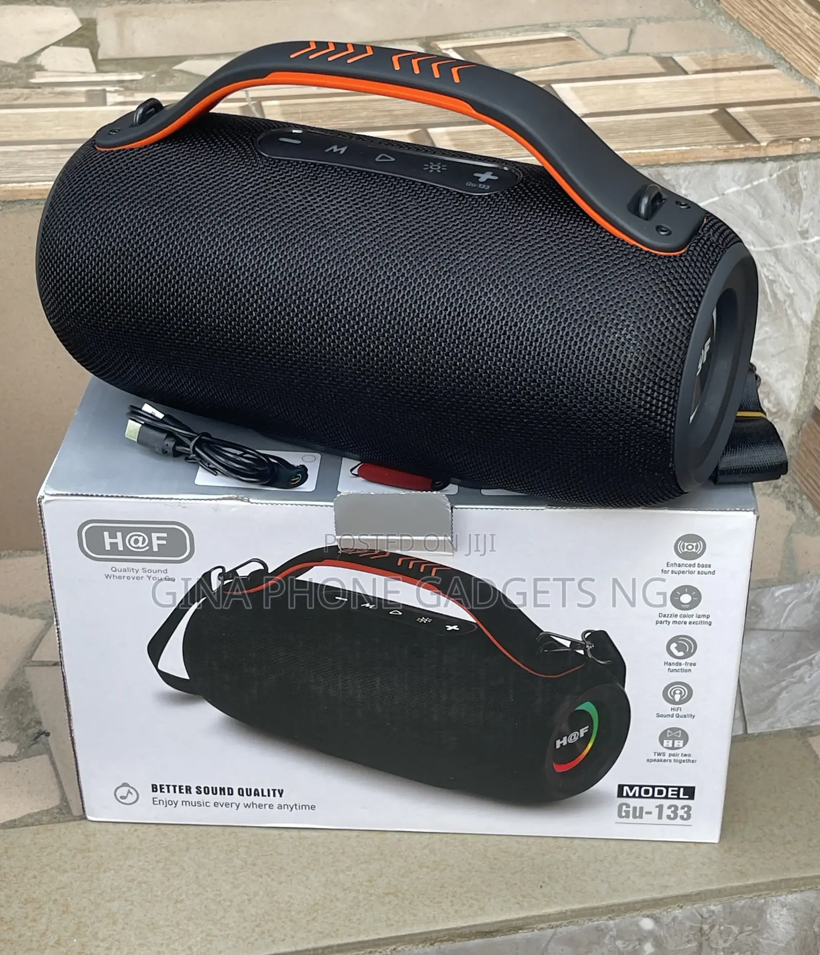 Speaker (Hf Deep Bass Portable Bluetooth Speaker)