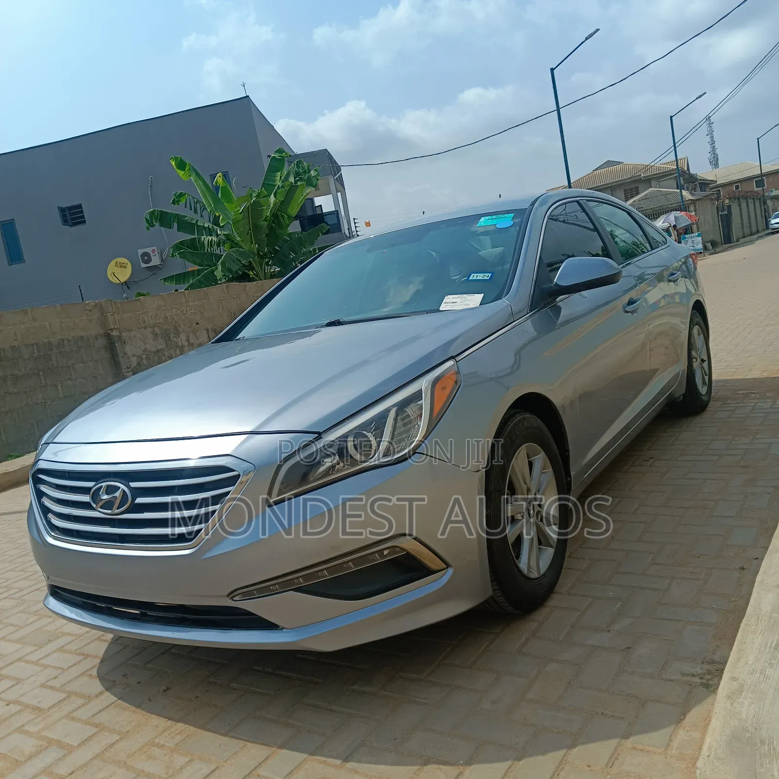 Hyundai Sonata Sport 4dr Sedan (2.4L 4cyl 6A) 2015 Silver
