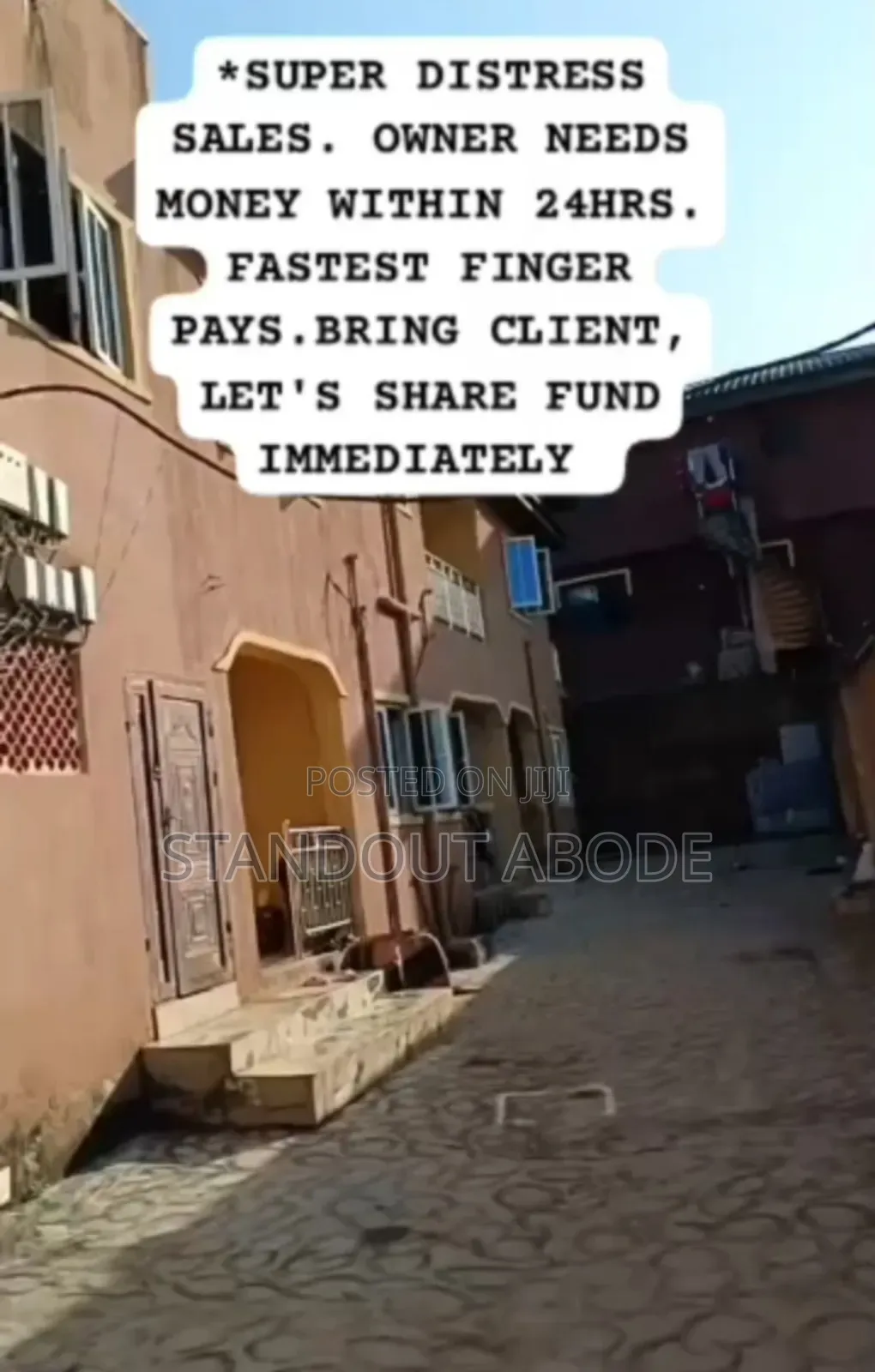 3bdrm Block of Flats in Command Abule Egba, Ayobo for sale