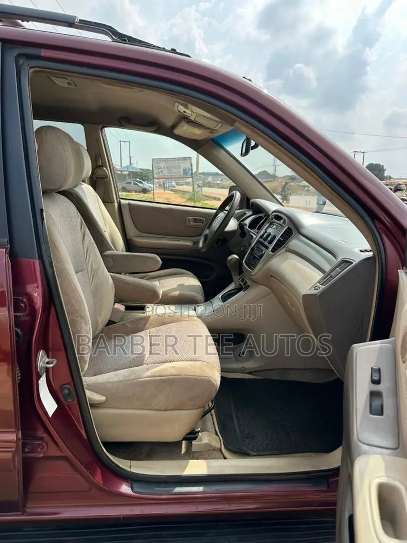 Toyota Highlander V6 FWD 2004 Burgundy