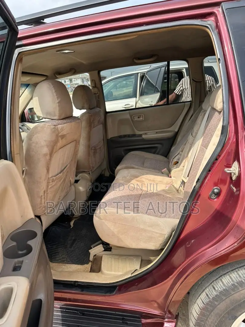 Toyota Highlander V6 FWD 2004 Burgundy