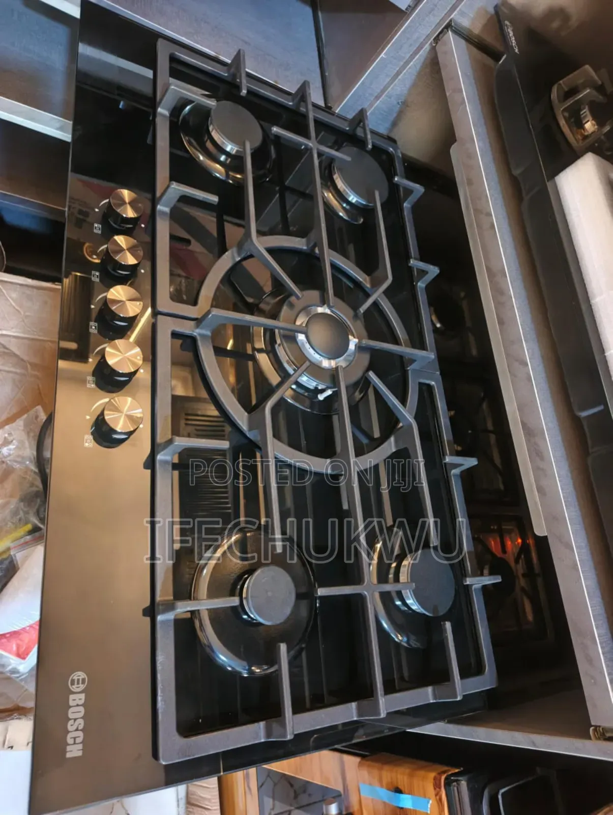 Original Bosch Latest Design Built-in 5 Burners Automatic Gas Cooker