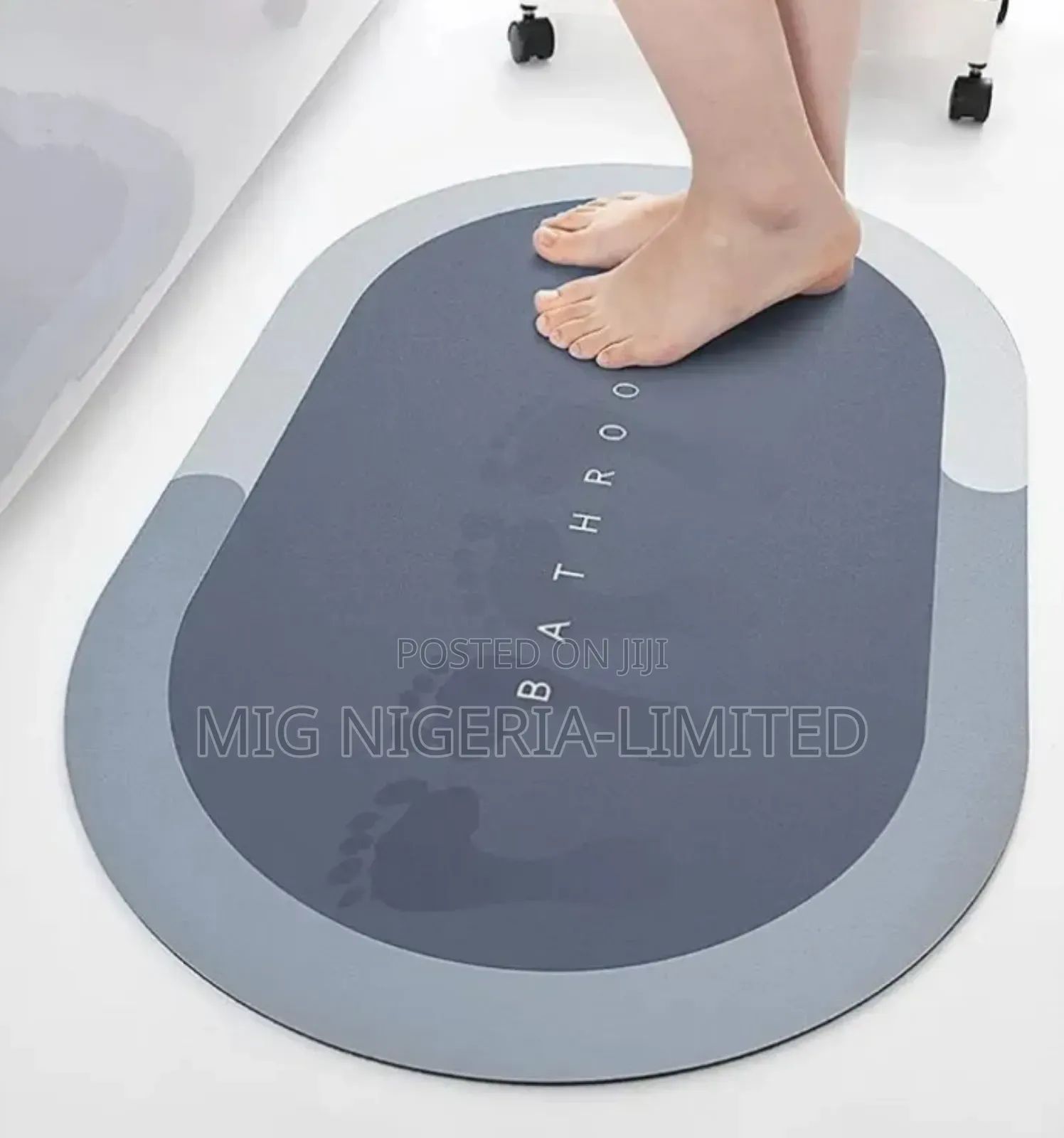 Bathroom Mat Water-Absorbing Bath Non-Slip Water Absorbent Floor Mat