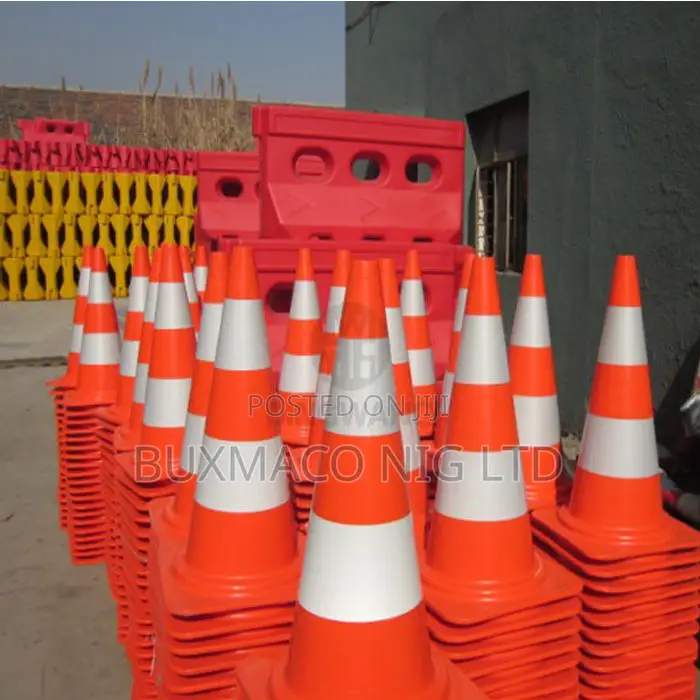 Unbreakable Traffic Cones 75cm By Buxmaco
