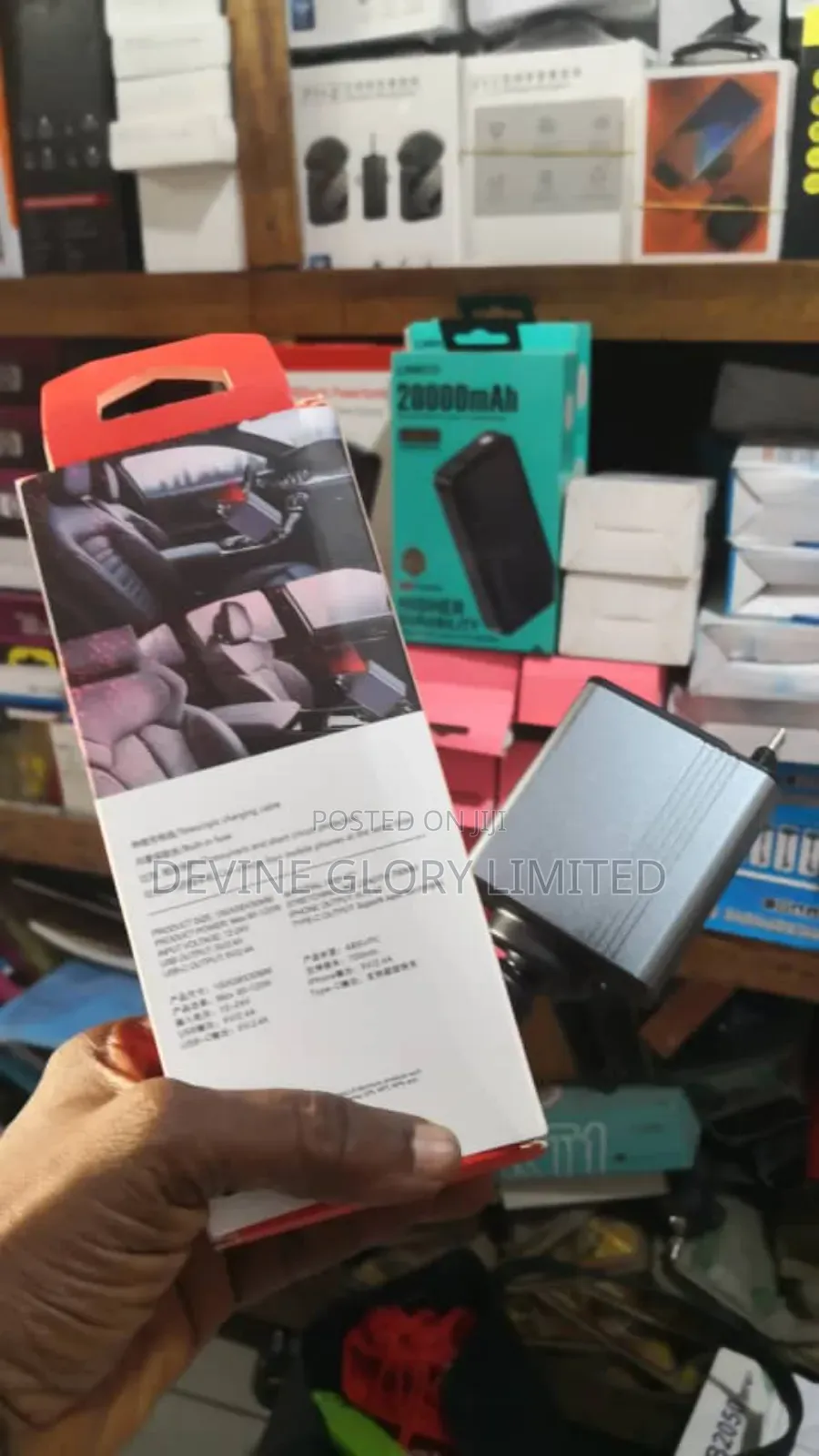 Lontor Kc-118 4-in-1 Super Fast Car Charger Adapter