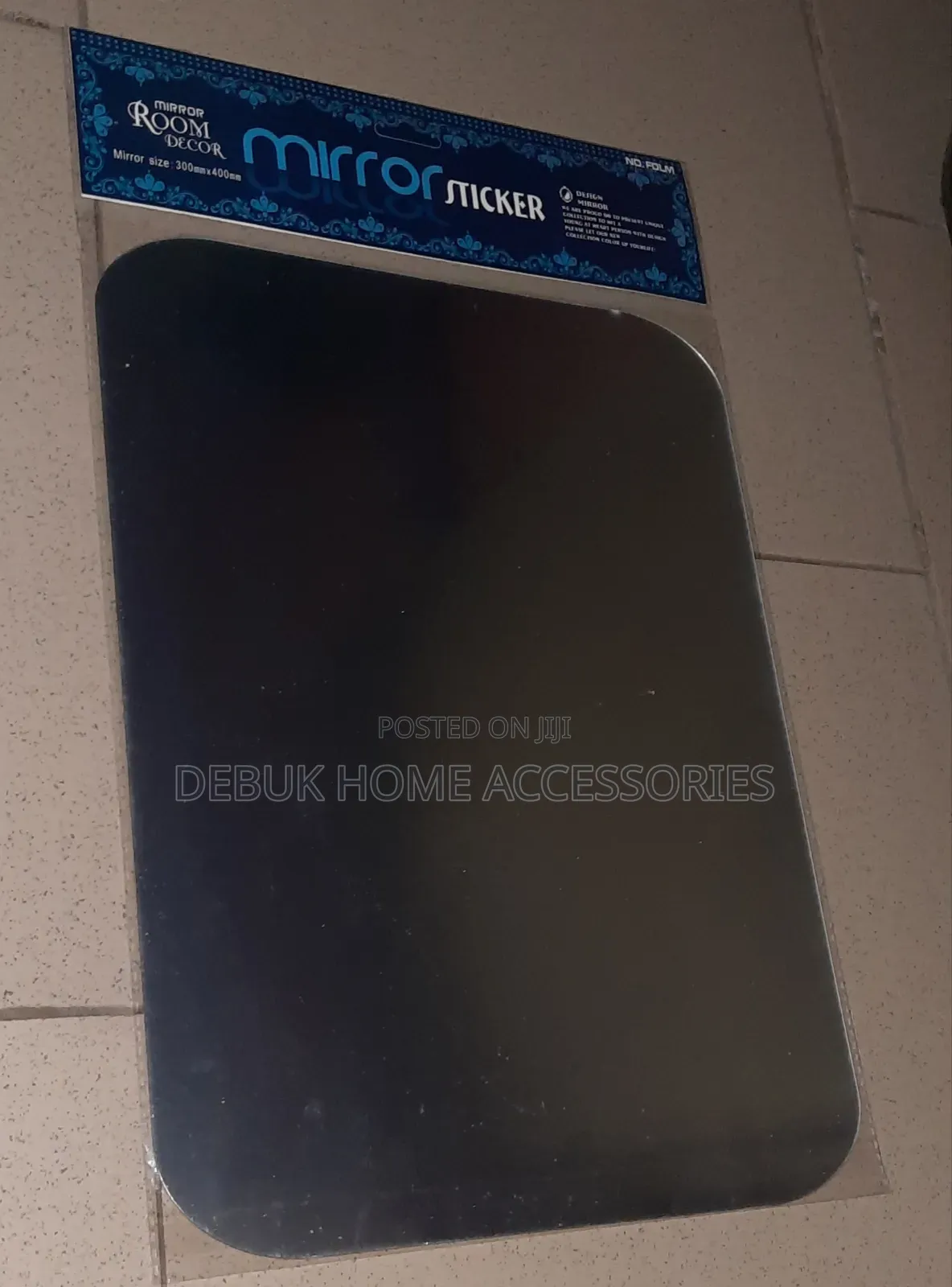 Room Decor Mirror Stickers (Self Adhesive)