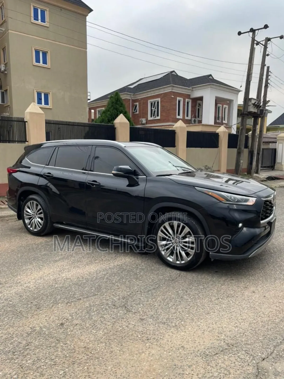 Toyota Highlander Platinum AWD 2023 Black