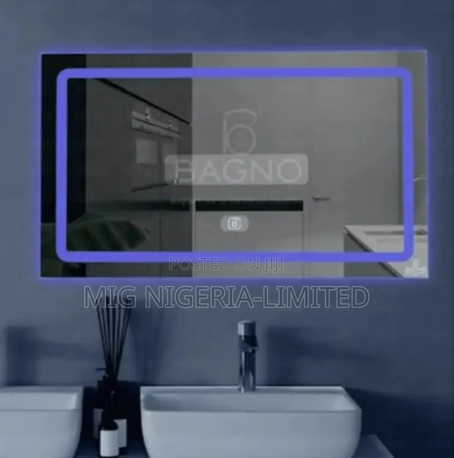 Imported Temperd Led Large Wall Mirror Bedroom, Bathroom Living Room