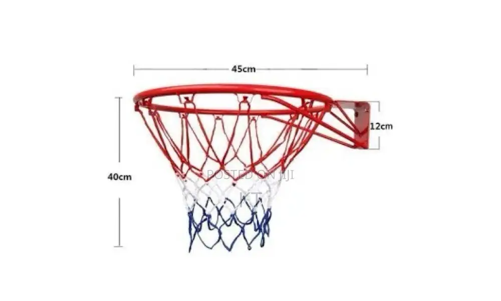 High Quality Heavy Duty Basketball Rim/Hoop With Net