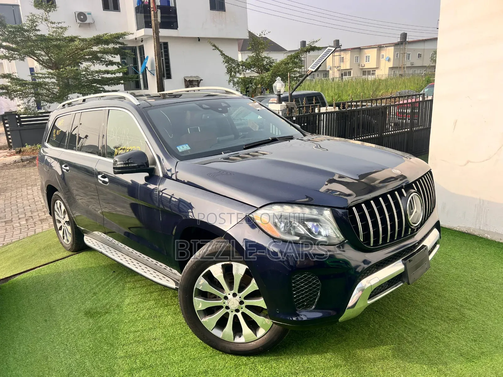 Mercedes-Benz GLS-Class GLS450 4Matic 2017 Blue