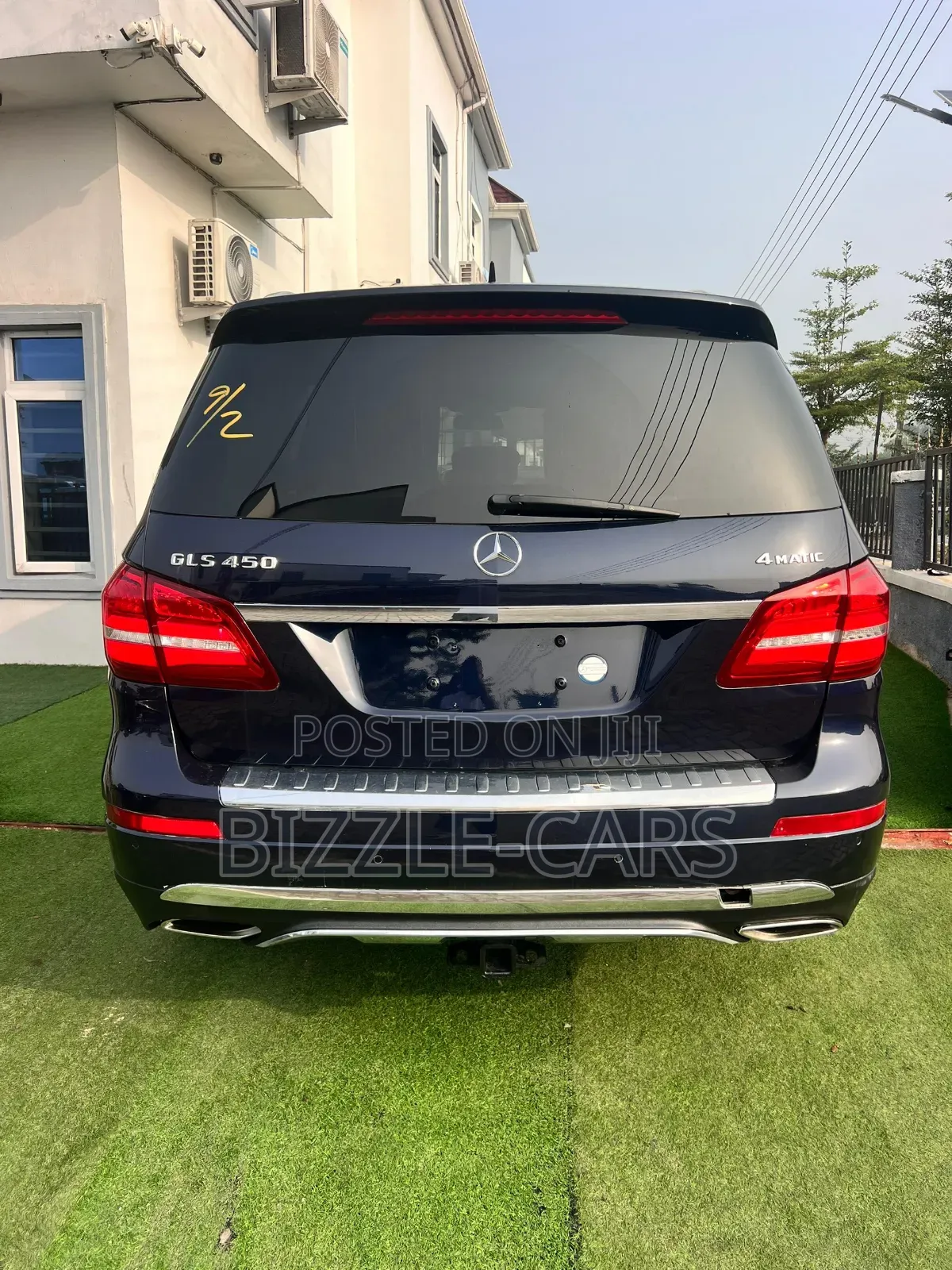 Mercedes-Benz GLS-Class GLS450 4Matic 2017 Blue