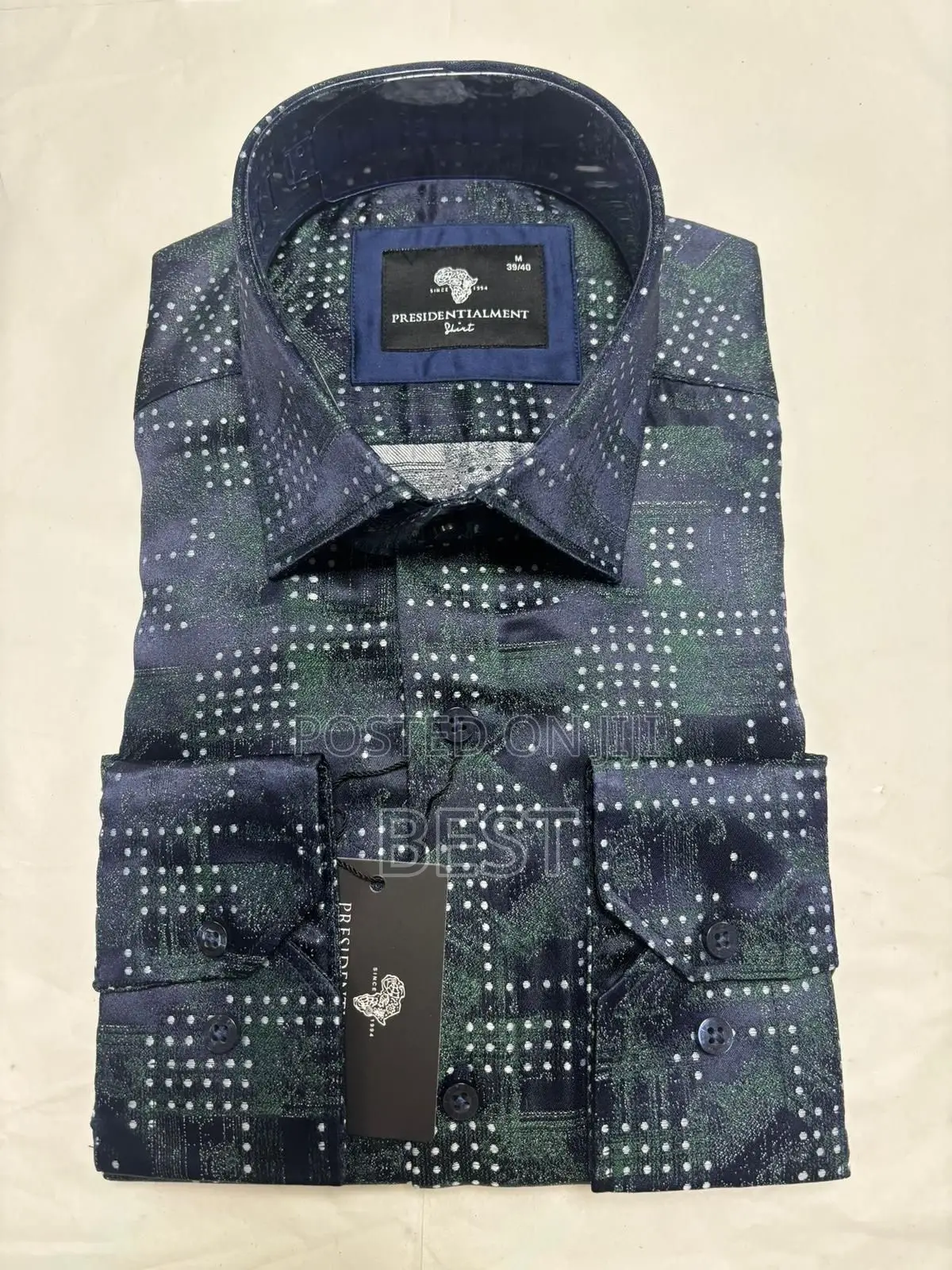 Italian Men's Luxury Presidential Shirts