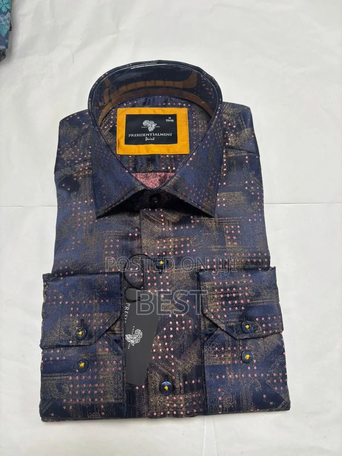 Italian Men's Luxury Presidential Shirts