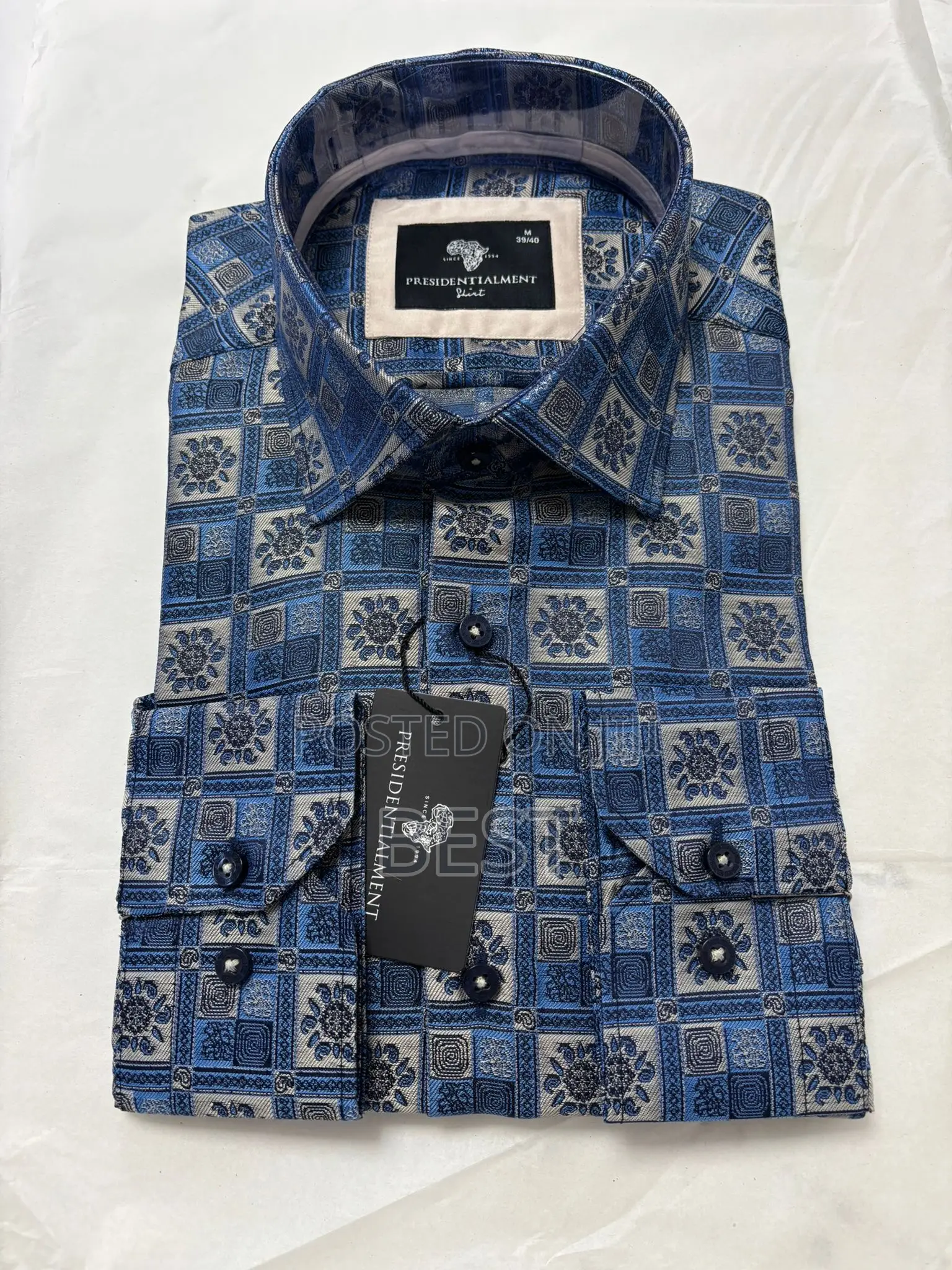 Italian Men's Luxury Presidential Shirts