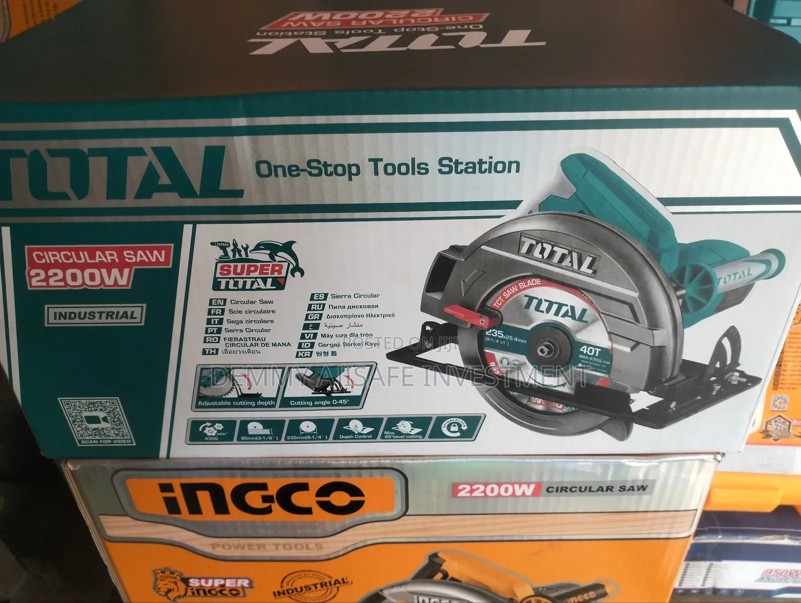 Total Hand Circular Saw 9"