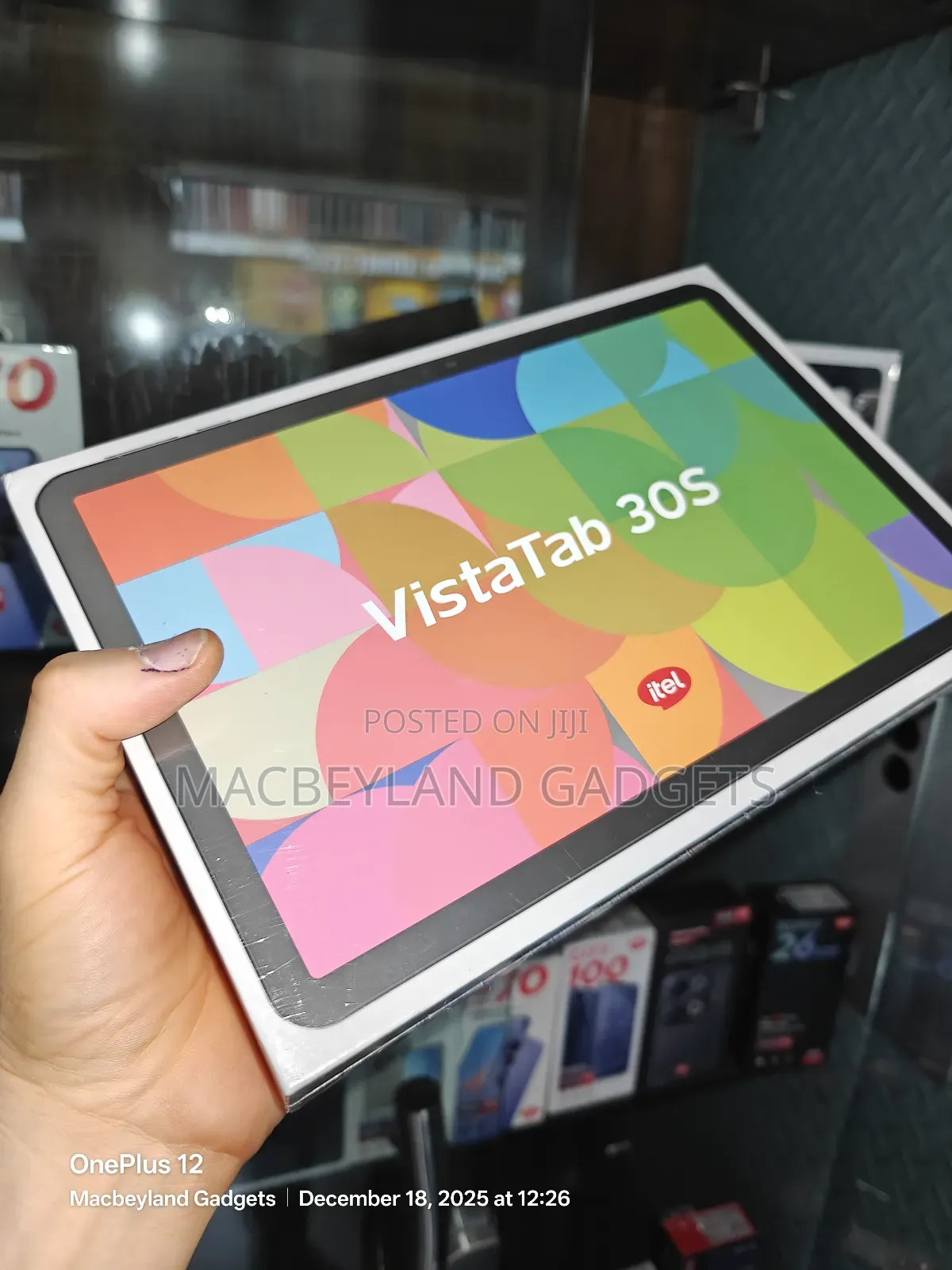 New Itel VistaTab 30S 128 GB Gray