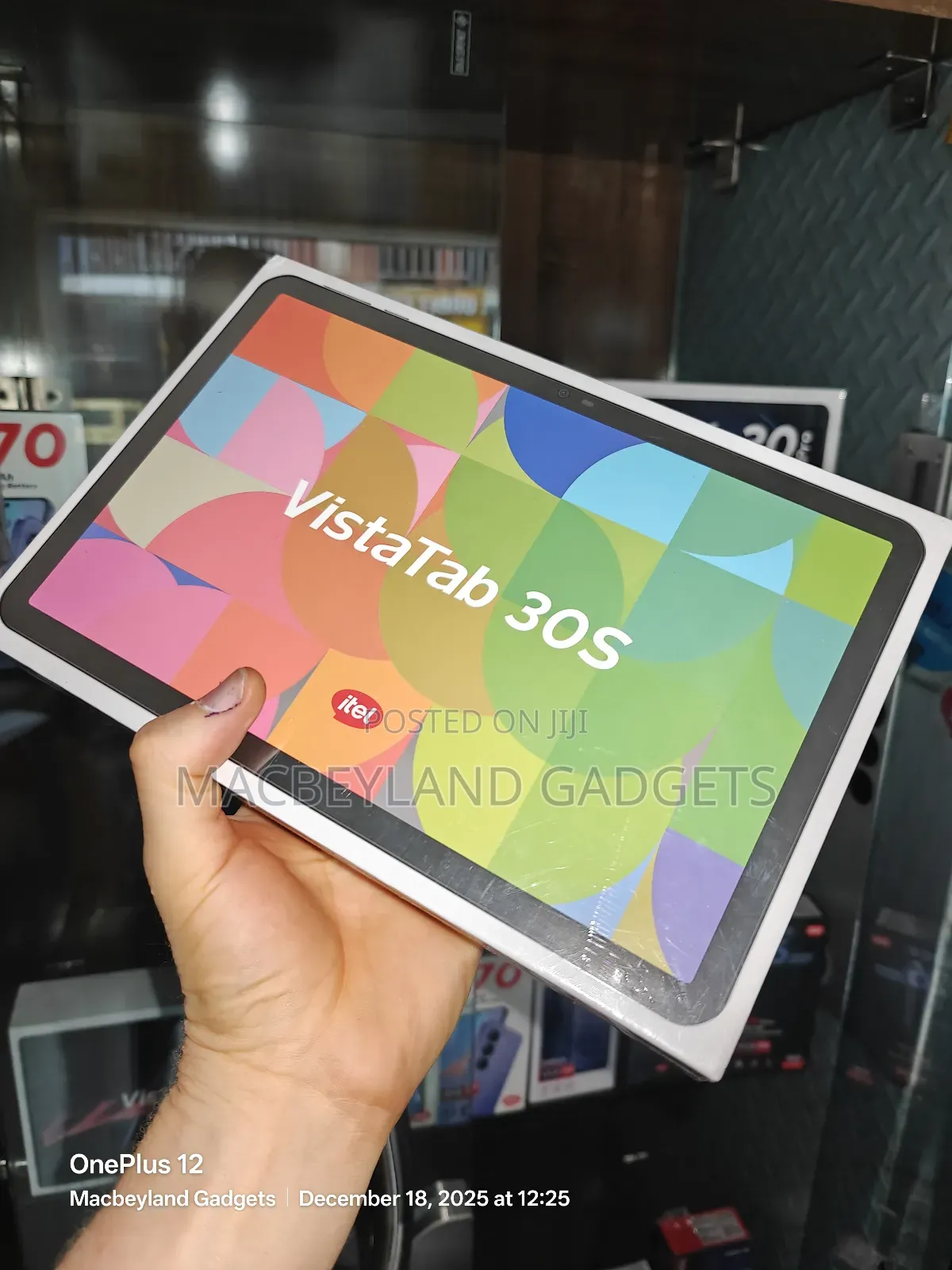 New Itel VistaTab 30S 128 GB Gray