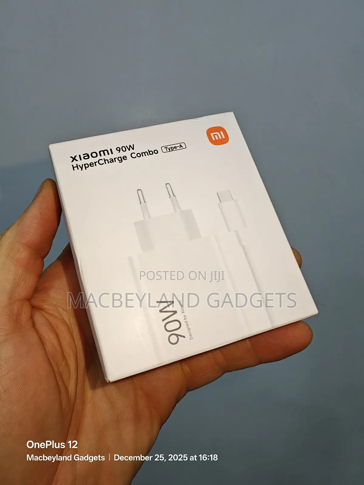 Original Oem Xiaomi 90 Watts Hypercharge Combo Type a Eu