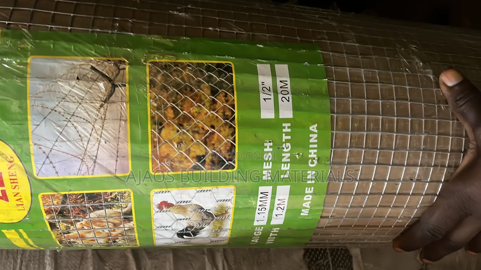 1.2m by 20m Welded Wire Mesh