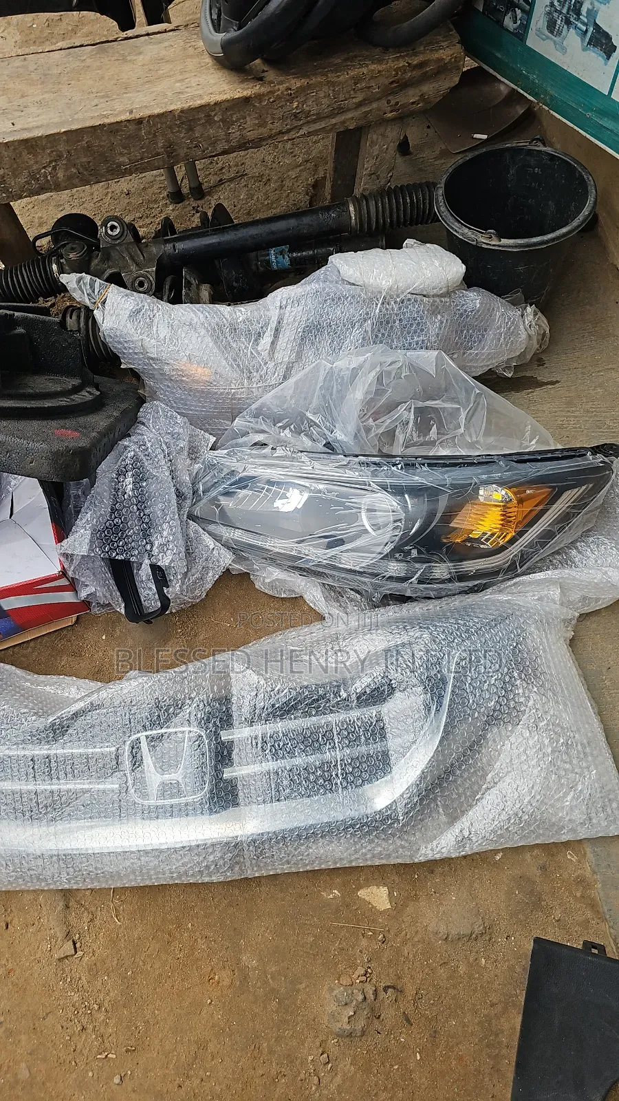 Headlamp, Front Grill