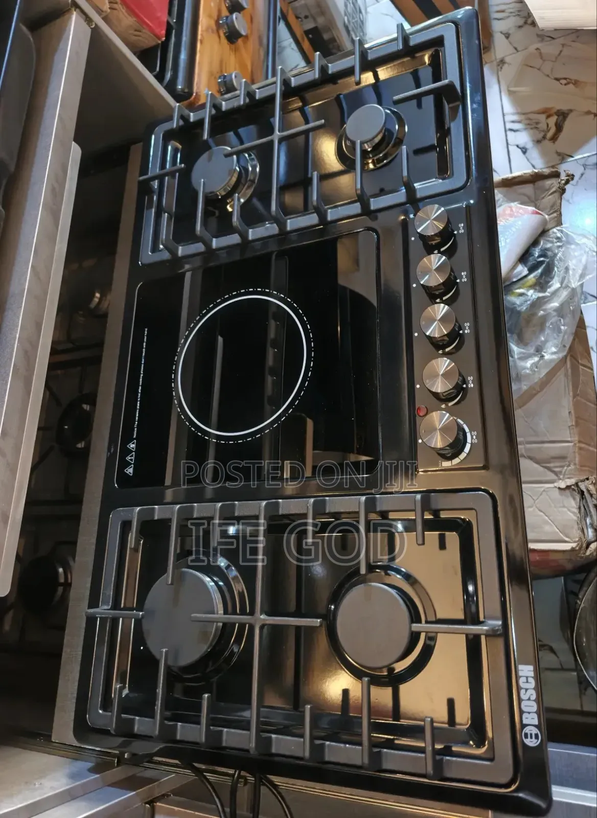 Original High Quality Bosch 4+1 Inbuilt Gas Electric Cooker Hob Etc.