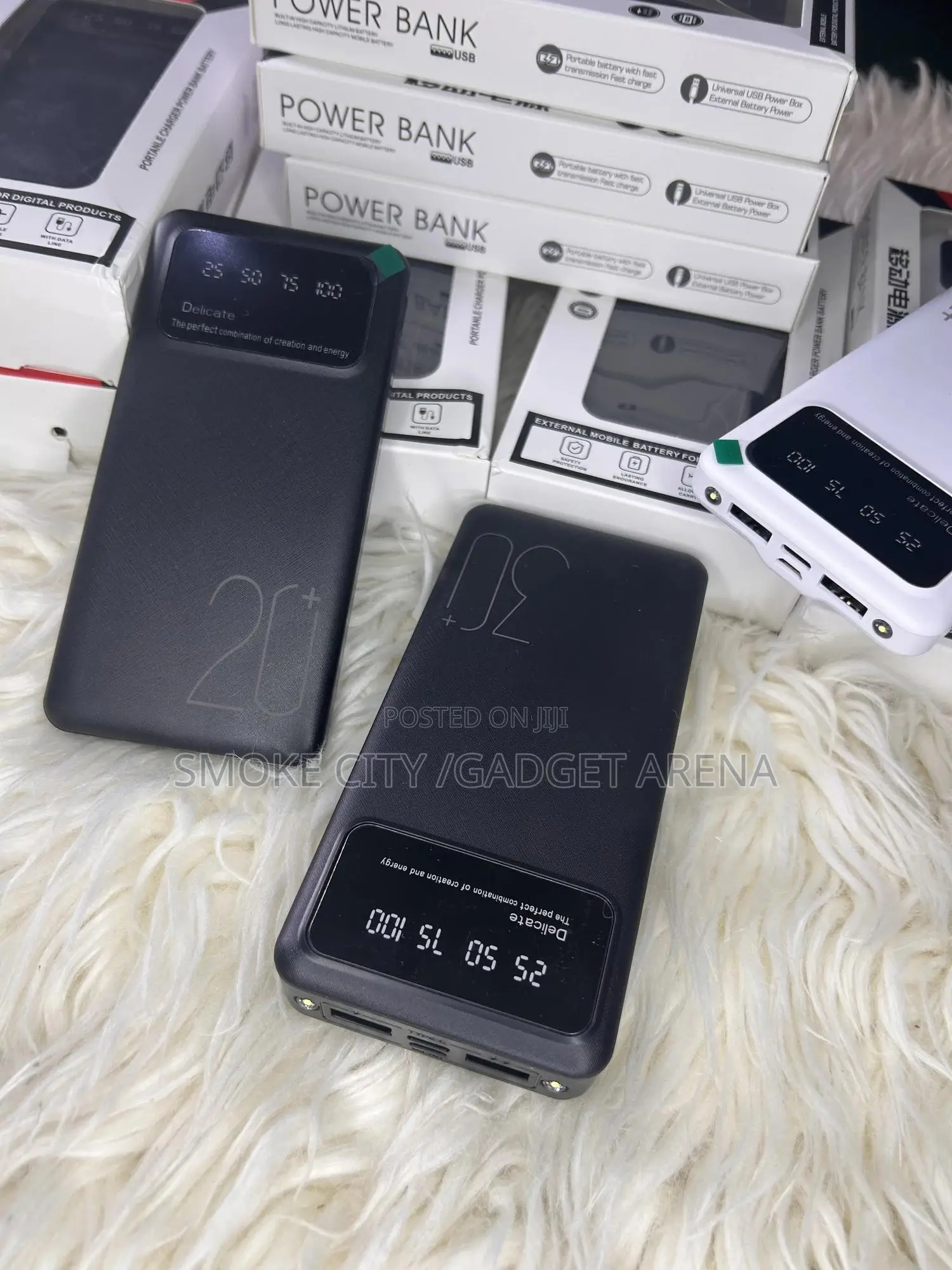 20,000mah and 30,000mah Fast Charging Power Bank Available