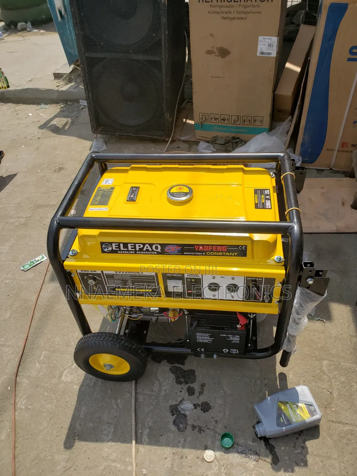 Elepaq Sv22000e2 11kva Copper Coil Generator