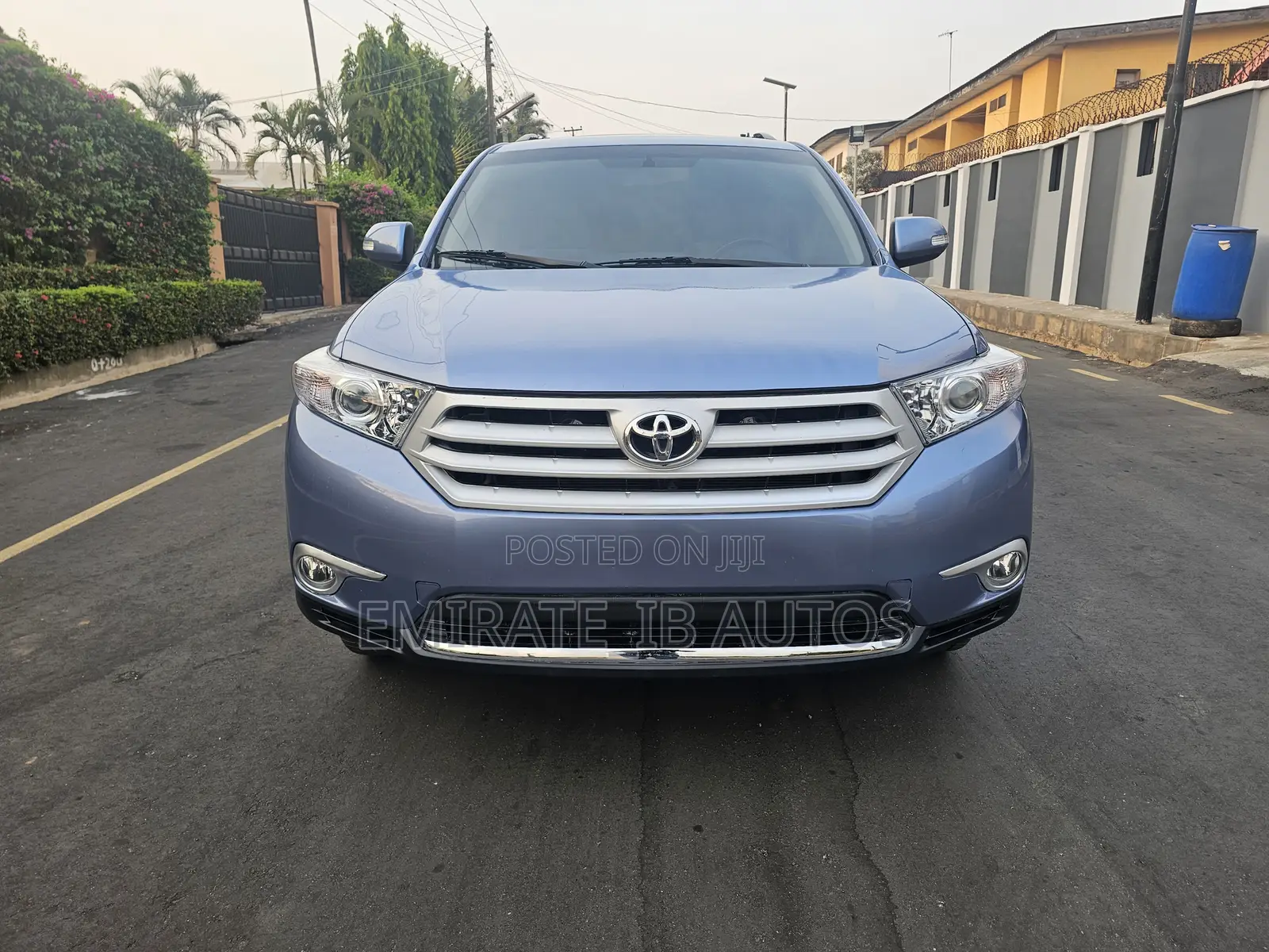 Toyota Highlander V6 2009 Blue