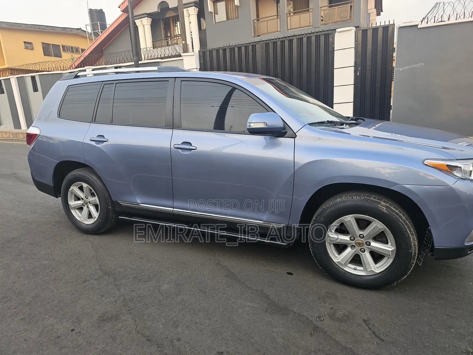 Toyota Highlander V6 2009 Blue