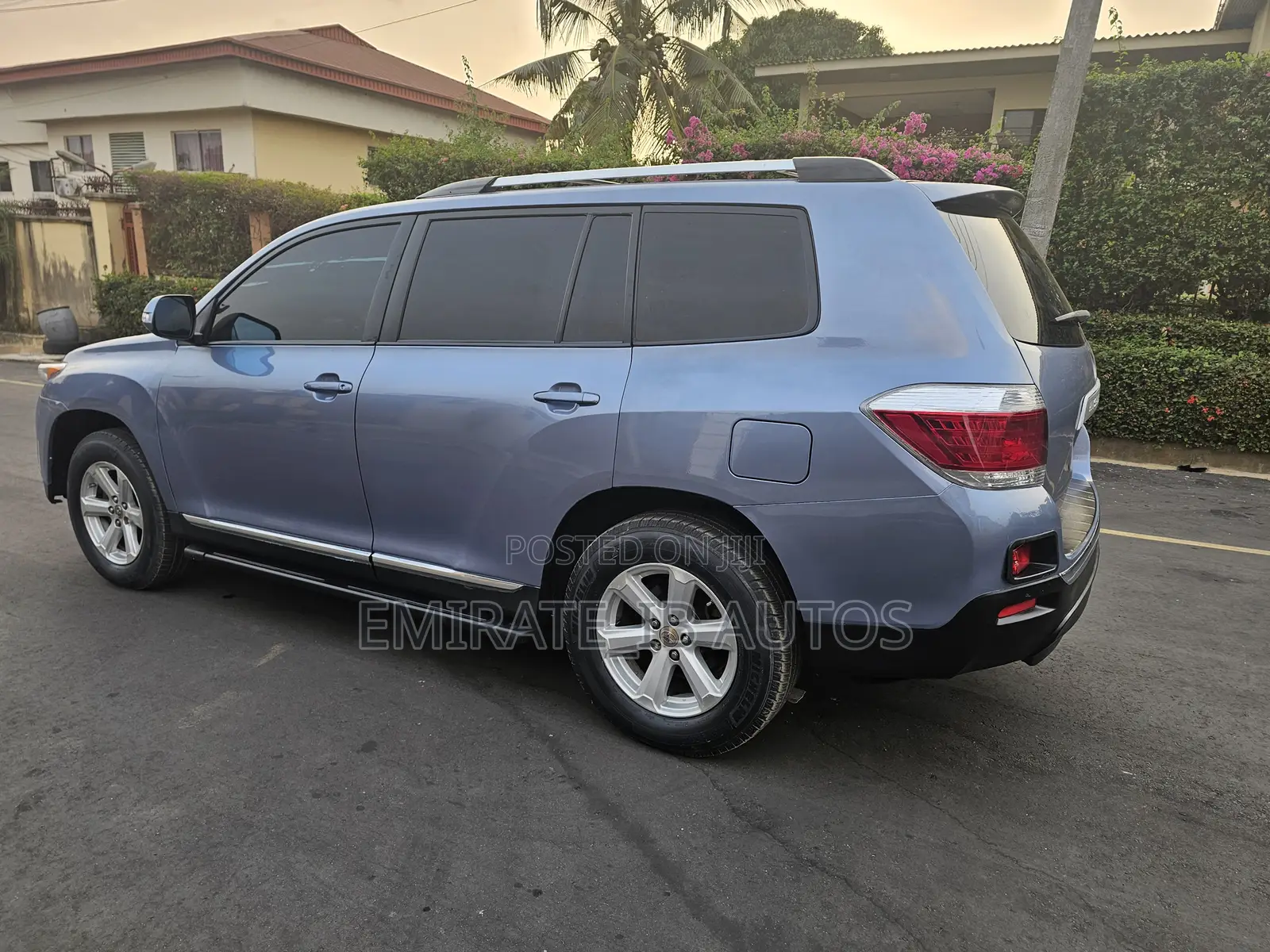Toyota Highlander V6 2009 Blue