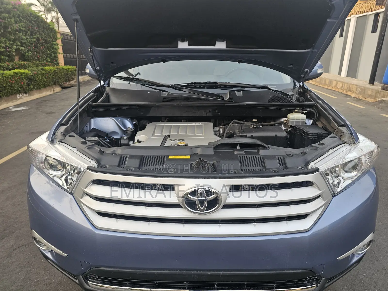 Toyota Highlander V6 2009 Blue