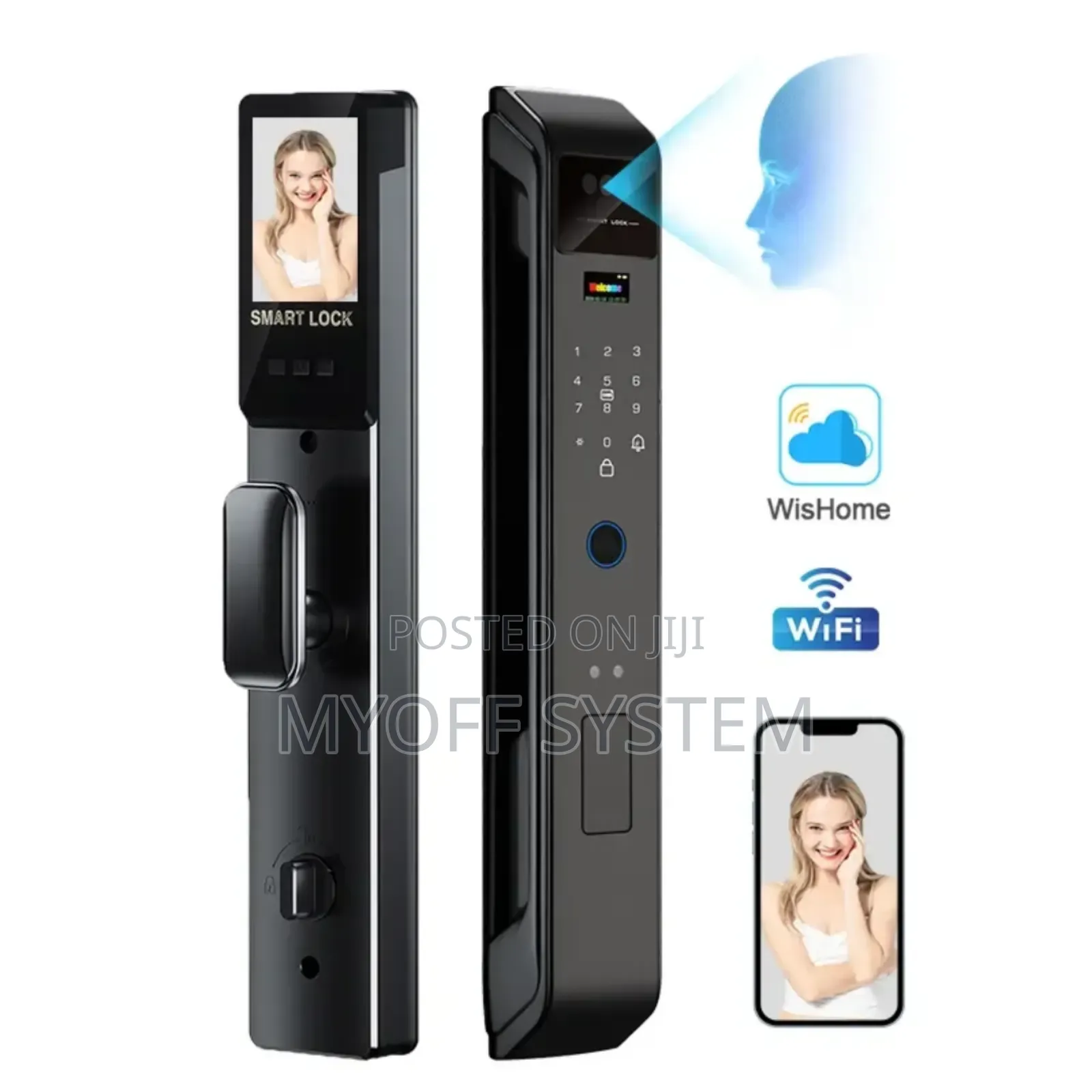 Smart Facial Recognition Biometric Lock Mos-Xf13