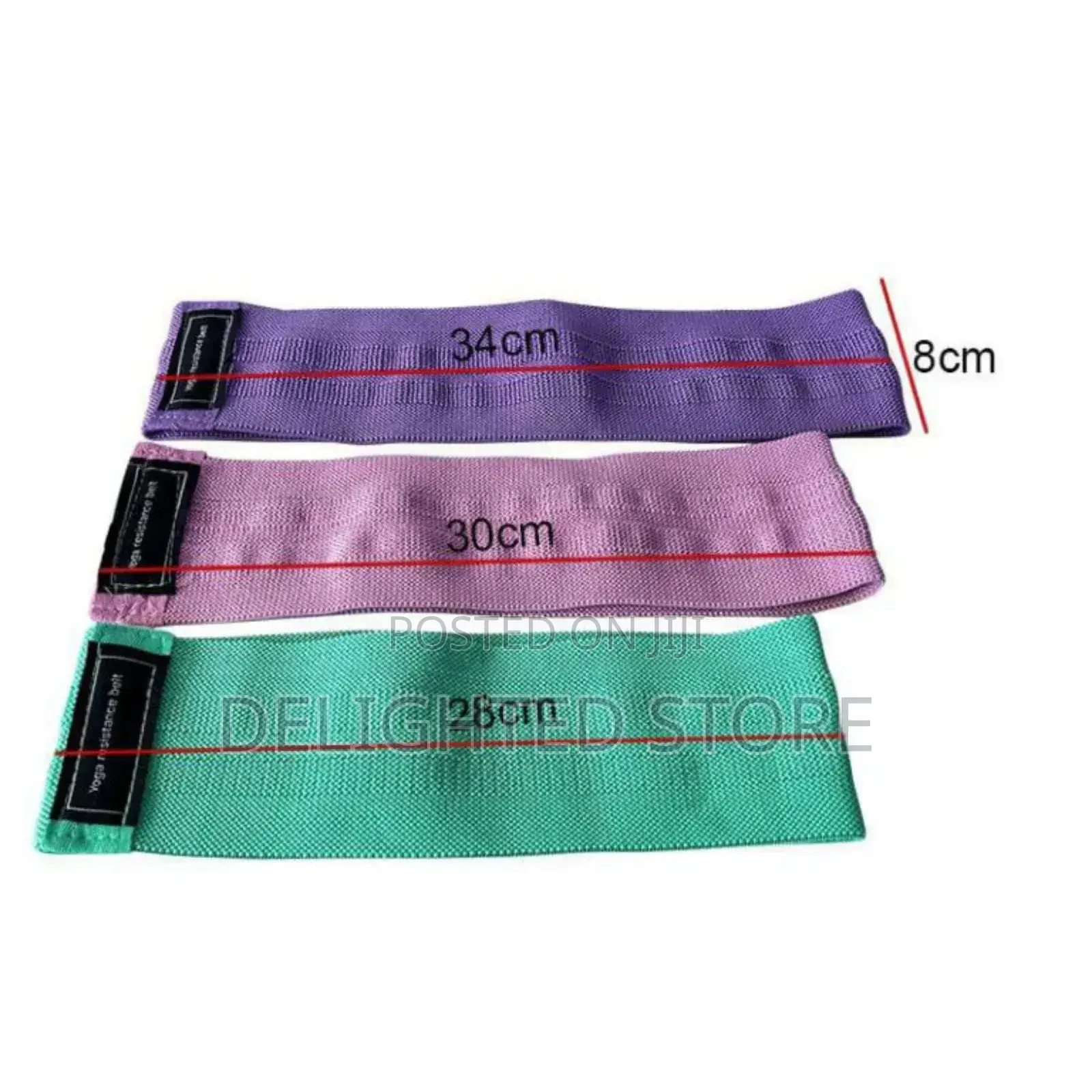 3pcs Legs Butts Lifting Yoga Resistant Band
