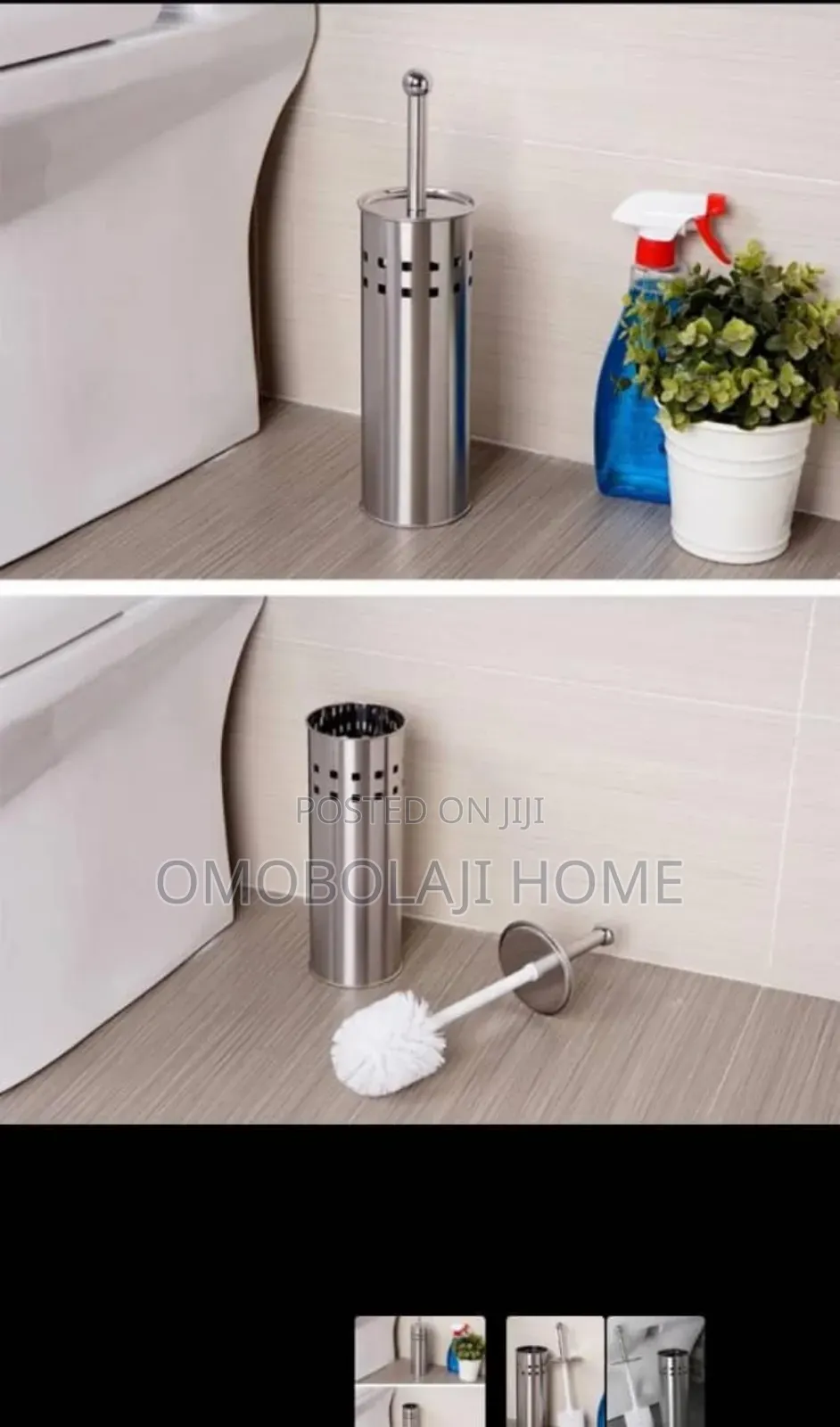 House Hold Stainless Steel Toilet Brush