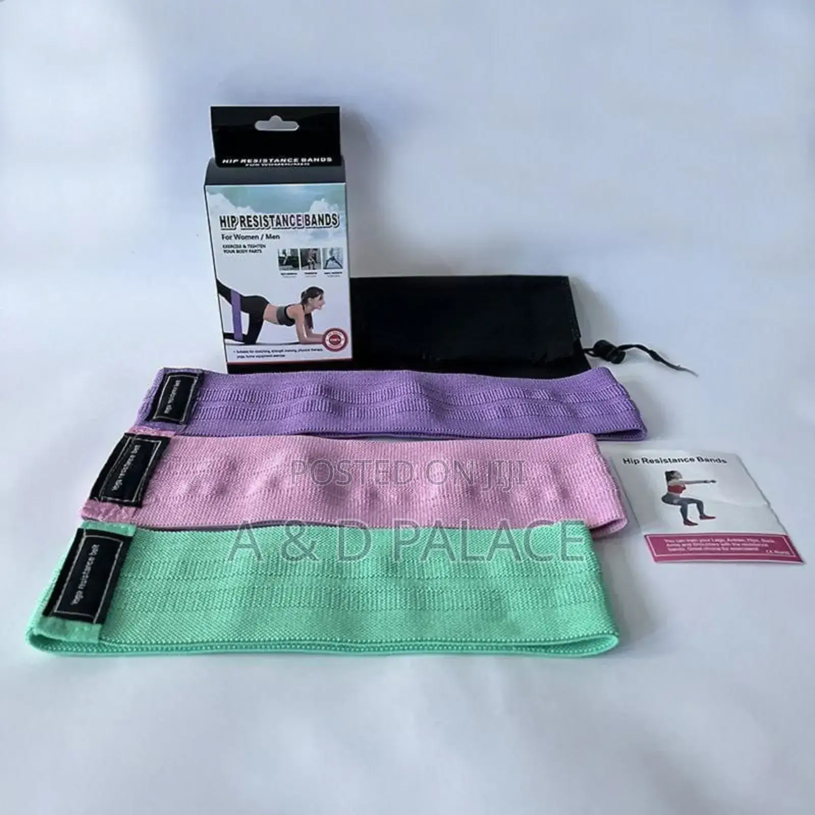 3pcs Legs Butts Lifting Yoga Resistant Band