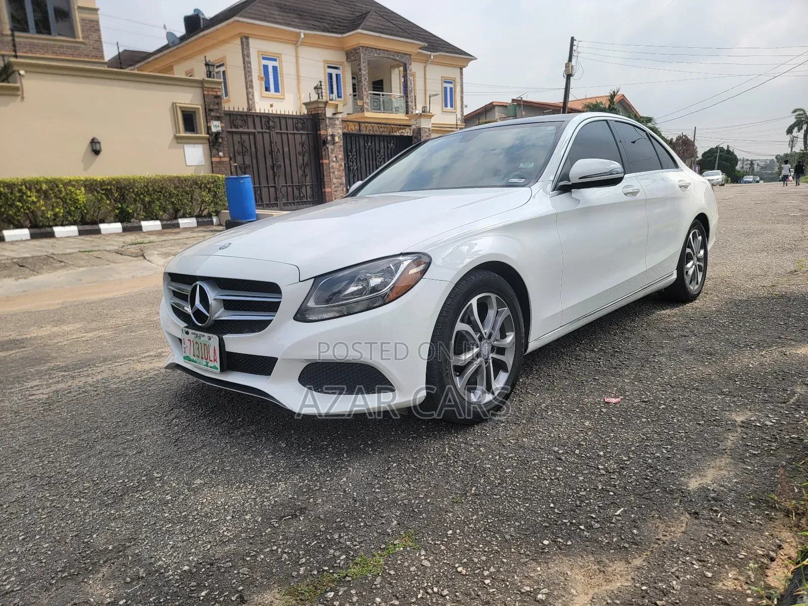 Mercedes-Benz C300 Sport 4Matic Sedan AWD (2.0L 4cyl 7A) 2017 White