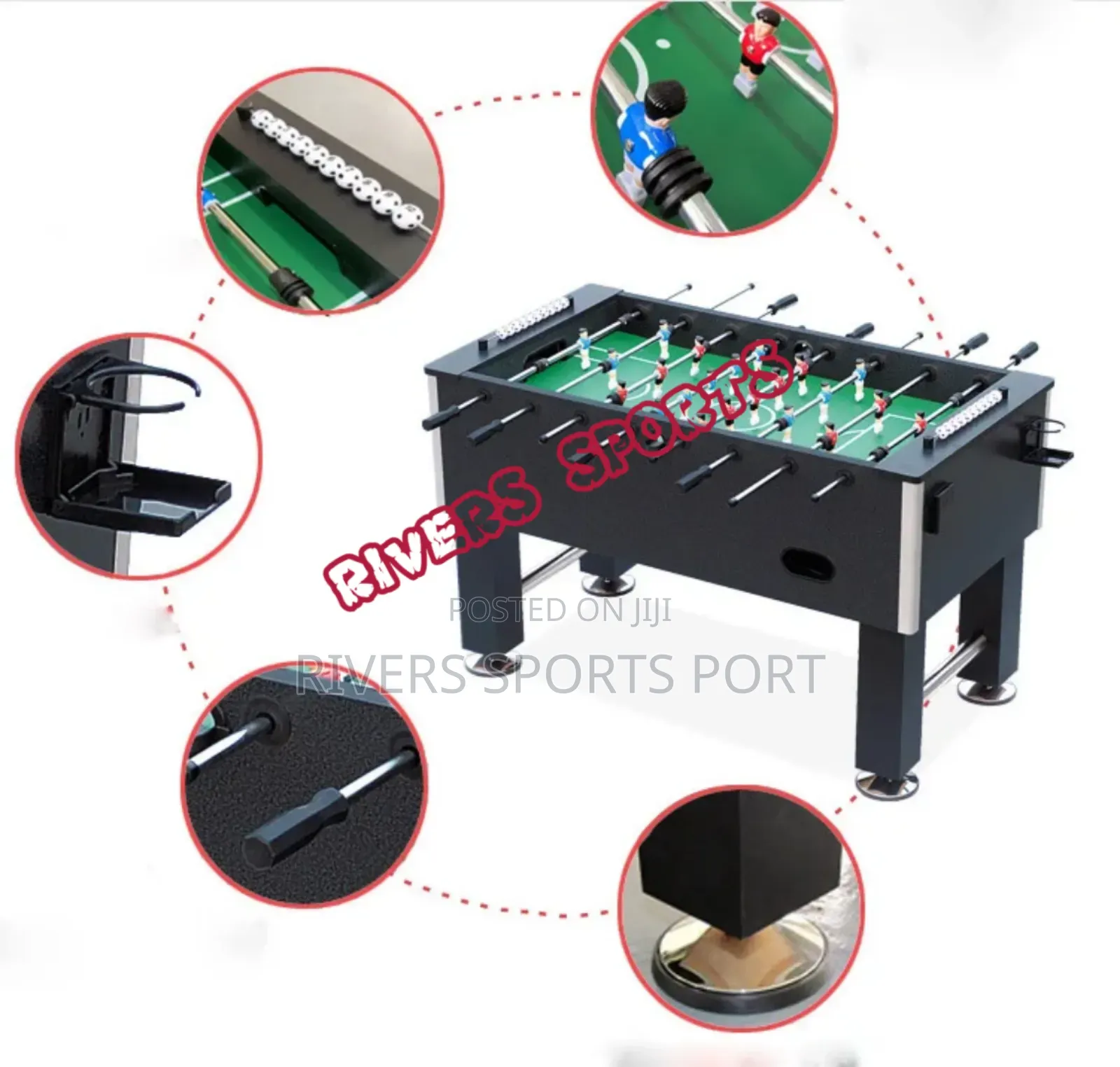 5ft Soccer Table Foosball Available at Rivers_sports Port Harcourt