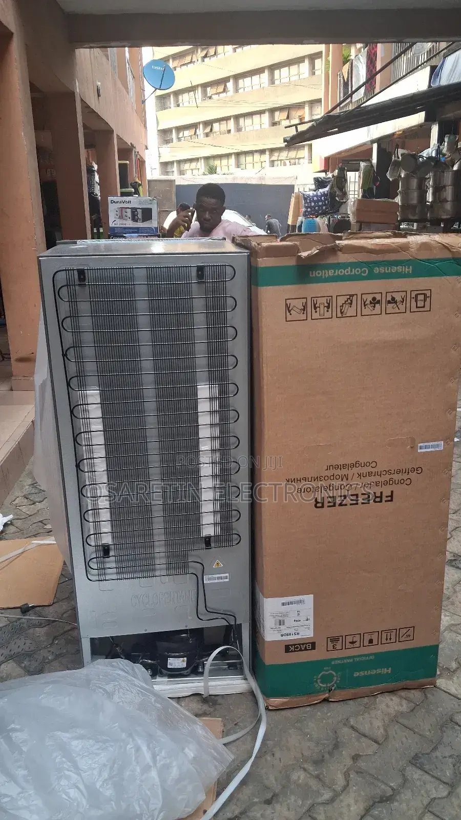 Hisense Standing Freezer, One Year Warranty, Fast Freezing